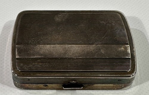 Vintage versilberte dose - vintage,